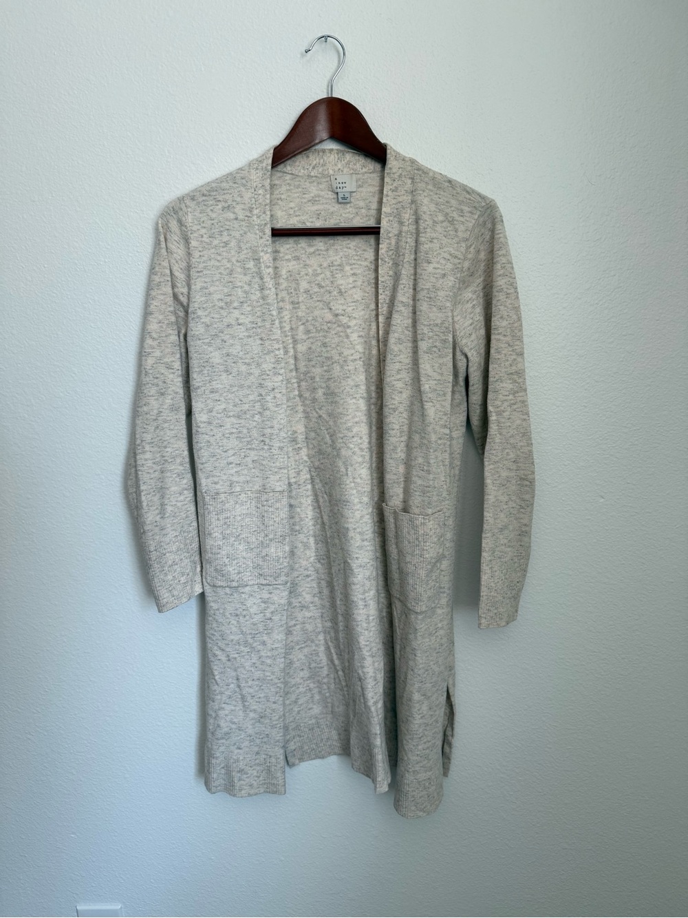 A New Day Open-Front Long Cardigan Sweater